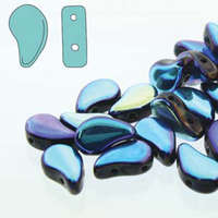 Paisley Duo 8mm x 5mm - Jet Full AB - PD8523980-28703