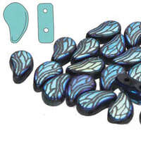 Paisley Duo 8mm x 5mm - Laser Dragon Wing Jet AB - PD8523980-28703DW