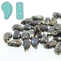 Paisley Duo 8mm x 5mm - Jet Picasso - PD8523980-43400