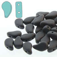 Paisley Duo 8mm x 5mm - Jet Matte - PD8523980-84110