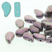 Paisley Duo 8mm x 5mm - Polychrome Mixed Berry - PD8523980-94102