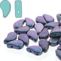 Paisley Duo 8mm x 5mm - Polychrome Blueberry - PD8523980-94105