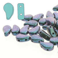 Paisley Duo 8mm x 5mm - Polychrome Dark Capri Blue - PD8523980-94109