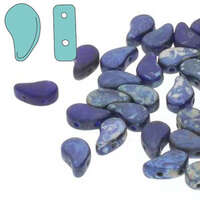 Paisley Duo 8mm x 5mm - Cobalt Matte Rembrandt - PD8530090-83500