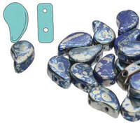 Paisley Duo 8mm x 5mm - Royal Blue Rembrandt - PD8533050-43500