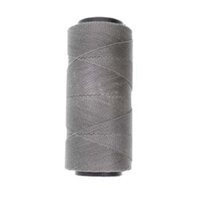 Brazilian 2 Ply Waxed Polyester Cord - PLY04-DGY - Dark Grey
