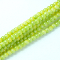 2mm Czech Glass Pearl - 150 Bead Strand - Wasabi - 59221
