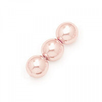 8mm Ballerina  Pink Czech Glass Pearl - 71203