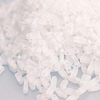 Miyuki Quarter Tila Bead - QTL131FR - Matte Crystal AB