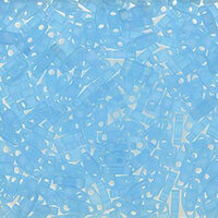 Miyuki Quarter Tila Bead - QTL148FR - Matte Transparent Aqua AB