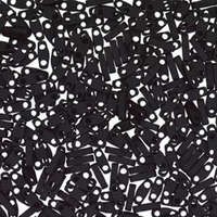 Miyuki Quarter Tila Bead - QTL401F - Matte Opaque Black