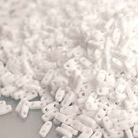 Miyuki Quarter Tila Bead - QTL402F - Matte Opaque White