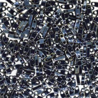 Miyuki Quarter Tila Bead - QTL464 - Light Gunmetal