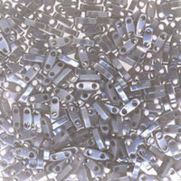 Miyuki Quarter Tila Bead - QTL526 - Grey Ceylon