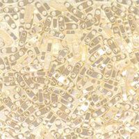 Miyuki Quarter Tila Bead - QTL592 - Antique Ivory Pearl Ceylon