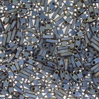 Miyuki Quarter Tila Bead - QTL2002 - Matte Metallic Silver Grey
