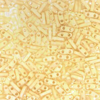 Miyuki Quarter Tila Bead - QTL2021 - Matte Opaque Cream