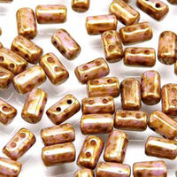 Rulla 3mm x 5mm - RUL3503000-15695 - Sengal Brown Violet Chalk Luster