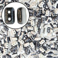 Rulla 3mm x 5mm - RUL3503849-14400 - Duet Black & White Luster