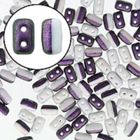 Rulla 3mm x 5mm - RUL3503849-29014 - Duet Black & White Polychrome Black Raspberry