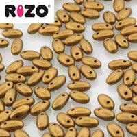 Rizo 2.5mm x 6mm - RZ256-00030-01740 - Brass Gold
