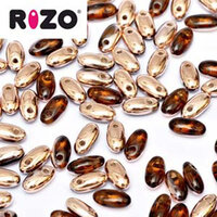 Rizo 2.5mm x 6mm - RZ256-10230-27101 - Smoked Topaz Capri Gold