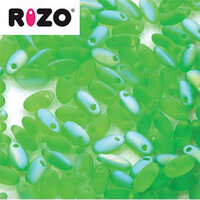 Rizo 2.5mm x 6mm - RZ256-50510-28771 - Matte Peridot AB