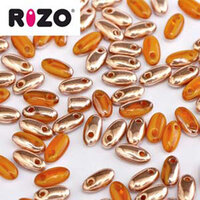 Rizo 2.5mm x 6mm - RZ256-81260-27101 - Hyacinth Opal Capri Gold
