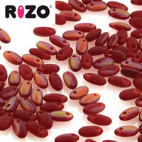 Rizo 2.5mm x 6mm - RZ256-90090-22771 - Matte Red Amesit