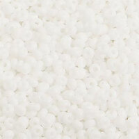 Preciosa 10/0 Rocaille Seed Beads - SB10-03050 - Opaque White