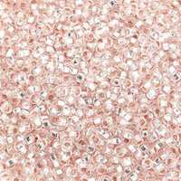 Preciosa 10/0 Rocaille Seed Beads - SB10-07712 - Silver Lined Transparent Light Pink