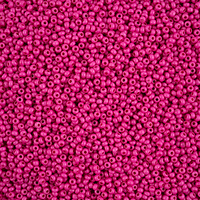 Preciosa 10/0 Rocaille Seed Beads - SB10-16A26M - Matte Pink - Terra Intensive