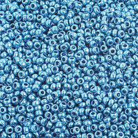 Preciosa 10/0 Rocaille Seed Beads - SB10-18336 - Metallic Blue