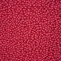 Preciosa 10/0 Rocaille Seed Beads - SB10-22011 - Chalk Fuchsia - PermaLux