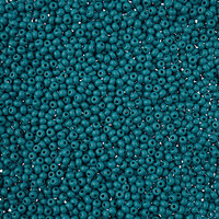 Preciosa 10/0 Rocaille Seed Beads - SB10-22018 - Chalk Teal - PermaLux