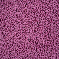 Preciosa 10/0 Rocaille Seed Beads - SB10-22M13 - Matte Chalk Purple - PermaLux