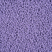 Preciosa 10/0 Rocaille Seed Beads - SB10-22M14 - Matte Chalk Lavender - PermaLux