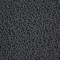 Preciosa 10/0 Rocaille Seed Beads - SB10-22M22 - Matte Chalk Grey - PermaLux
