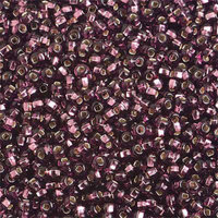Preciosa 10/0 Rocaille Seed Beads - SB10-27060 - Silver Lined Purple