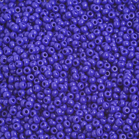 Preciosa 10/0 Rocaille Seed Beads - SB10-33070 - Opaque Dark Royal Blue