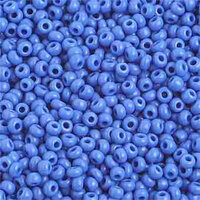 Preciosa 10/0 Rocaille Seed Beads - SB10-33210 - Opaque Medium Blue