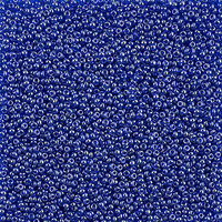 Preciosa 10/0 Rocaille Seed Beads - SB10-36100 - Transparent Royal Blue Luster