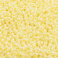 Preciosa 10/0 Rocaille Seed Beads - SB10-37186 - Pearl Dyed Yellow