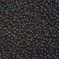 Preciosa 10/0 Rocaille Seed Beads - SB10-50150 - Transparent Dark Green