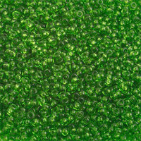 Preciosa 10/0 Rocaille Seed Beads - SB10-50430 - Transparent Light Green