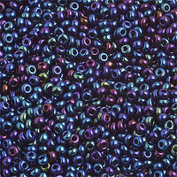 Preciosa 10/0 Rocaille Seed Beads - SB10-59135 - Opaque Iris Navy