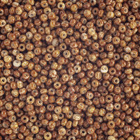 Preciosa 10/0 Rocaille Seed Beads - SB10-66209 - Opaque Travertine on Chalk White