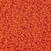 Preciosa 10/0 Rocaille Seed Beads - SB10-93140 - Opaque Orange