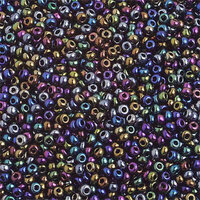 Preciosa 10/0 Rocaille Seed Beads - SB10-MIX-MIM - Metallic Iris Multi