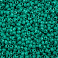 Preciosa 11/0 Rocaille Seed Beads - SB11-16A58 - Dark Green - Terra Intensive